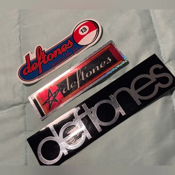 Deftones Vintage Sticker Set - Picture 2 of 6